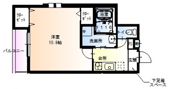 フジパレス塚口北の物件間取画像